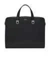 Ferragamo Gancini Briefcase In Black