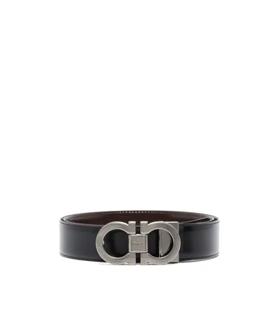 FERRAGAMO SALVATORE FERRAGAMO GANCINI REVERSIBLE BELT