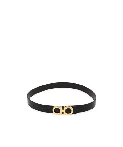 Ferragamo Gancini-buckle Leather Belt