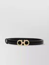 Ferragamo 2.5cm Gancini Reversible Leather Belt