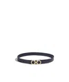 Ferragamo Reversible Gancini Belt In Black