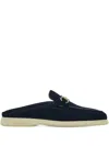 Ferragamo Gancini Buckle Loafer Mule