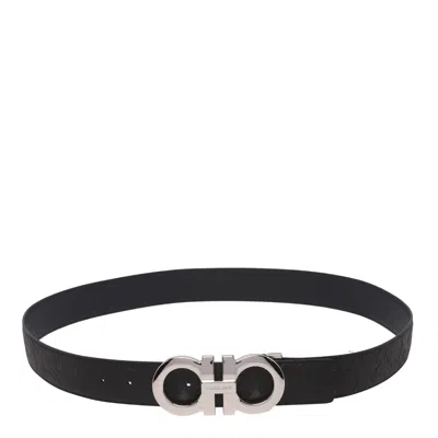 FERRAGAMO GANCINI BUCKLE REVERSIBLE BELT