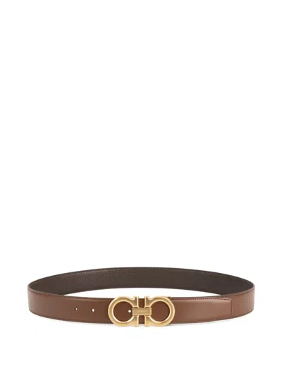 FERRAGAMO GANCINI-BUCKLE REVERSIBLE BELT