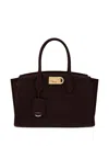 Ferragamo Gancini-buckle Tote Bag