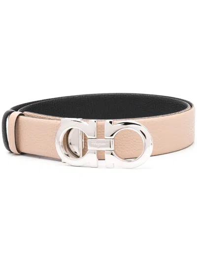 FERRAGAMO GANCINI BUCKLED BELT