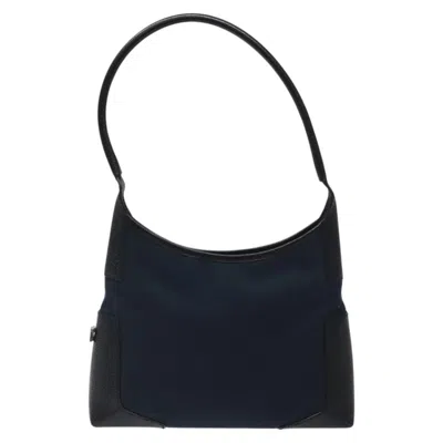 Pre-owned Ferragamo Gancini Canvas Shoulder Bag ()