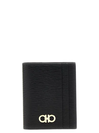 Ferragamo 'gancini' Card Holder