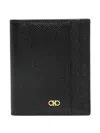 Ferragamo Bi-fold Cardholder Slots In Black