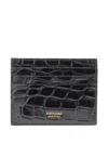 Ferragamo Gancini Cardholder In Black
