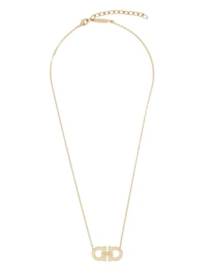 FERRAGAMO GANCINI-CHARM NECKLACE