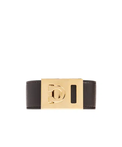 FERRAGAMO SALVATORE FERRAGAMO GANCINI WIDE BRACELET