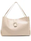 Ferragamo Gancini-clasp Tote Bag In Neutrals