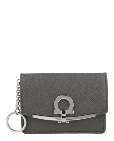 Ferragamo Gancini Clip Coin Pouch