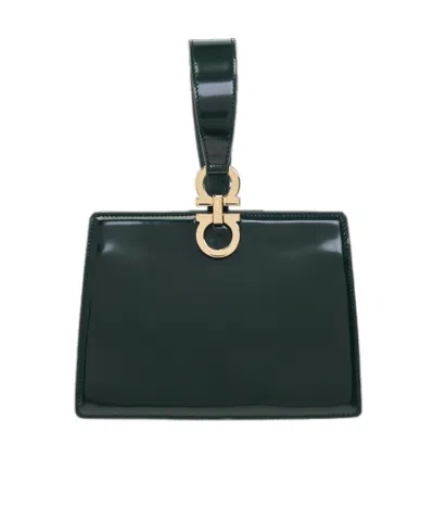 Ferragamo Gancini Clutch