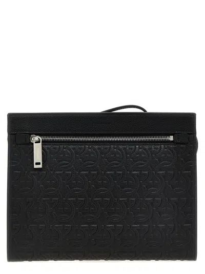Ferragamo 'gancini' Clutch