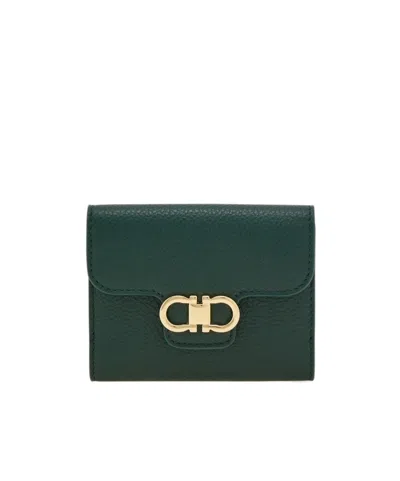 Ferragamo Gancini Compact Wallet