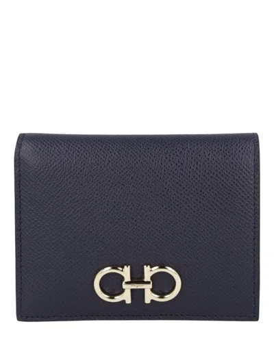 FERRAGAMO FERRAGAMO GANCINI COMPACT WALLET