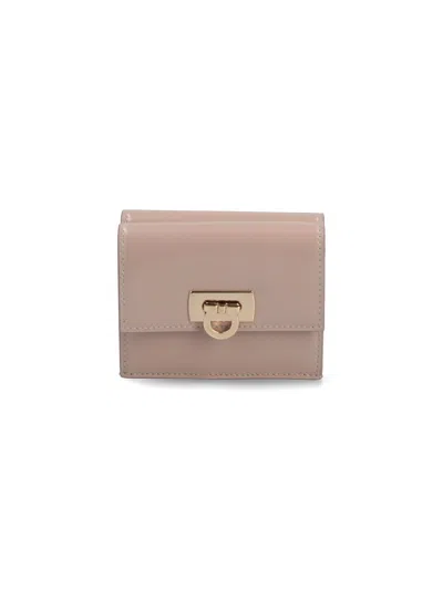 Ferragamo Wallet In Beige