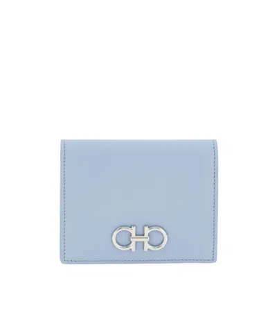 FERRAGAMO GANCINI COMPACT WALLET