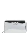 Ferragamo Gancini Contential Wallet In Blue
