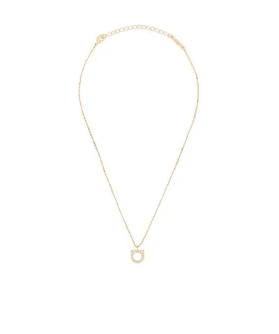 FERRAGAMO SALVATORE FERRAGAMO ICONIC GANCINI NECKLACE