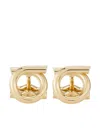 Ferragamo Gancini Cufflinks In Gold
