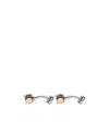 Ferragamo Gancini Cufflinks In Multicolor