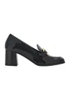 Ferragamo Marlena 60 Block Heel Pumps In Black