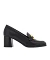 Ferragamo Marlena 60 Block Heel Pumps In Black