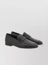 Ferragamo Bonny Gancini Leather Loafers