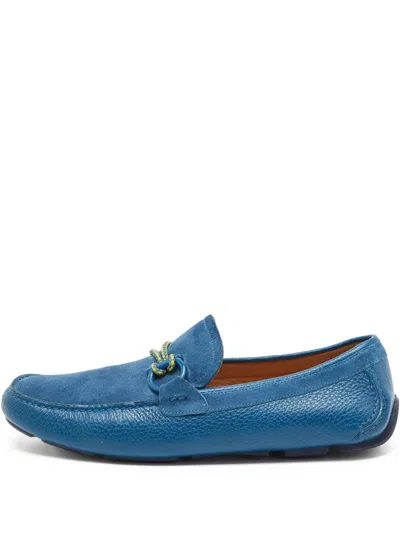 Pre-owned Ferragamo Gancini-detail Loafers