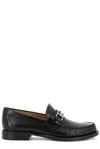 FERRAGAMO GANCINI DETAILED SLIP-ON LOAFERS