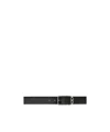Ferragamo Gancini Double-sided Belt In Black