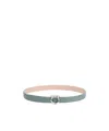 Ferragamo Gancini Double-sided Belt In Nude