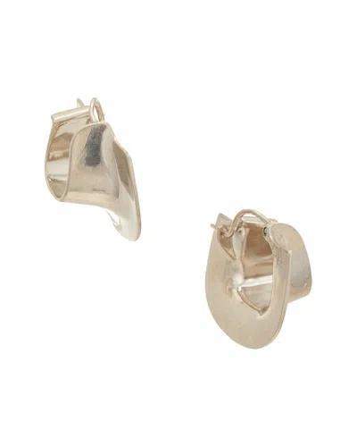 Ferragamo Gancini Earrings In Silver
