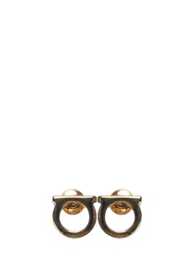 Ferragamo Gancini Earrings By  In Gold