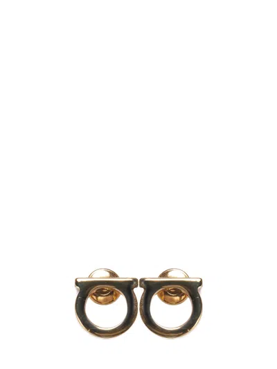 Ferragamo Gancini Earrings In Multi