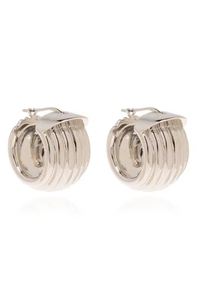 Ferragamo Gancini Earrings In Silver