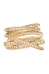 Ferragamo Gancini Ring - Size 54 In Yellow