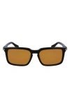 Ferragamo Gancini Evolution 56mm Rectangular Sunglasses In Pattern