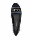 Ferragamo Gancini Galore Slippers In Black