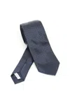 Ferragamo Gancini Graphic Jacquard Tie Ties And Bow Ties Blue