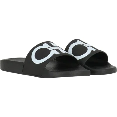 FERRAGAMO FERRAGAMO GANCINI GROOVE SLIDE SANDAL