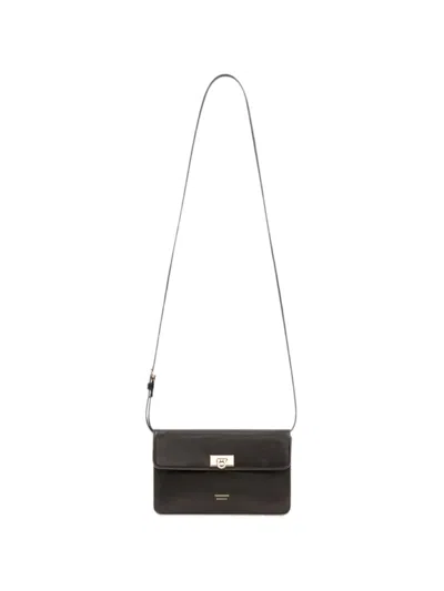 Ferragamo Gancini Harley Clutch Bag In White