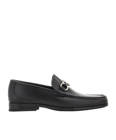 FERRAGAMO GANCINI HORSE BUCKLE LOAFERS