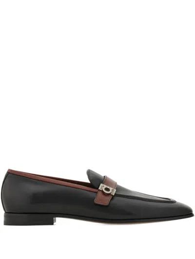 Ferragamo Gancini Hug-buckle Loafers
