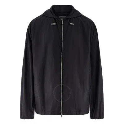 FERRAGAMO FERRAGAMO GANCINI-JACQUARD RAIN JACKET
