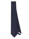 Ferragamo Gancini Jacquard Tie In ブルー