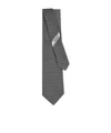 Ferragamo Alassio Silk Tie In Black